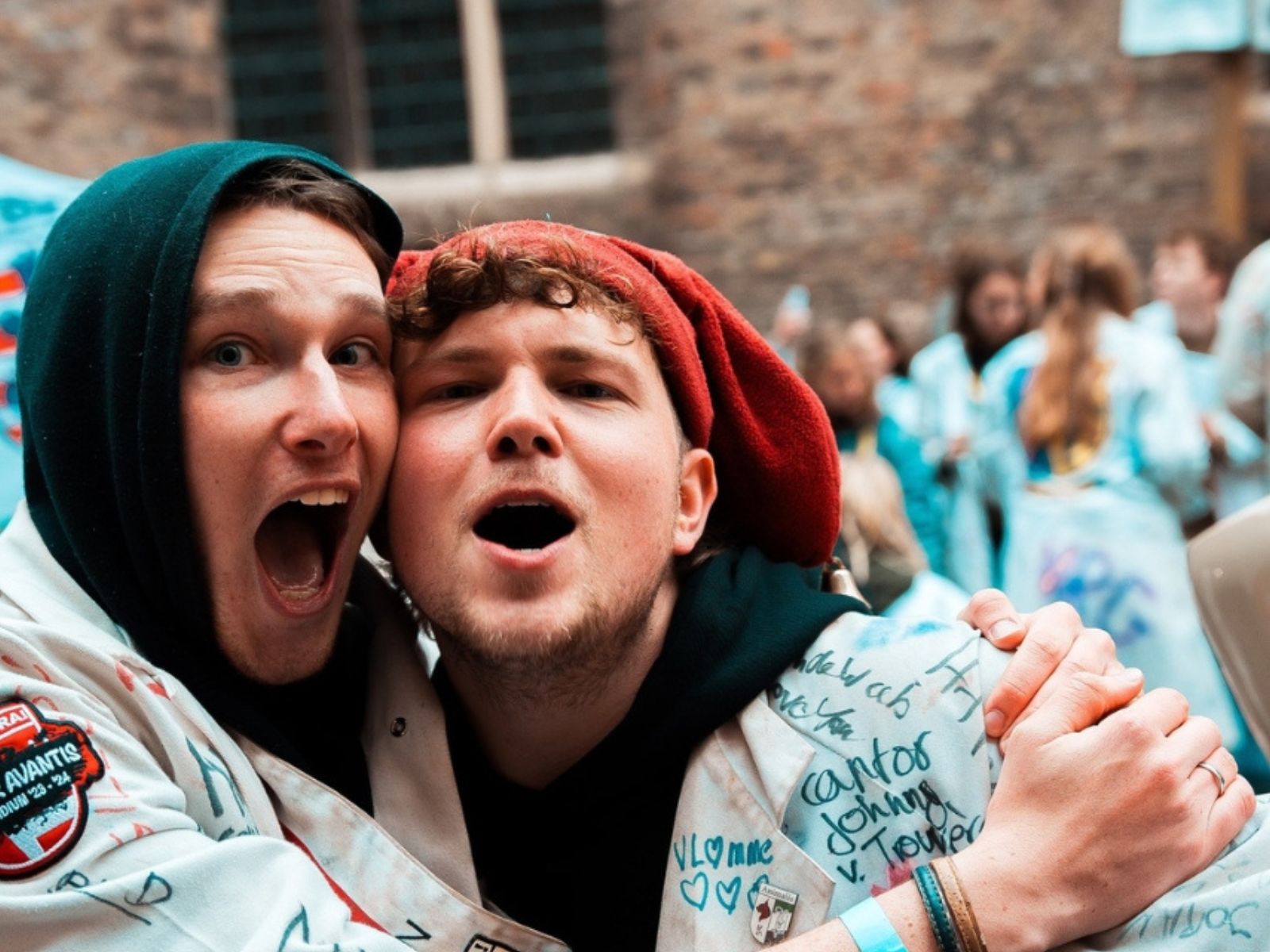 Nog 40 bekers te vullen